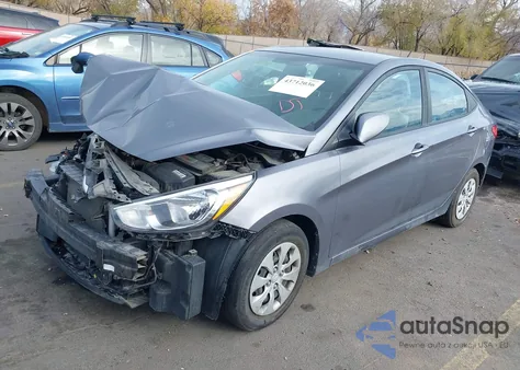 2017 Hyundai Accent Se from USA, damaged, VIN KMHCT4AE0HU201645